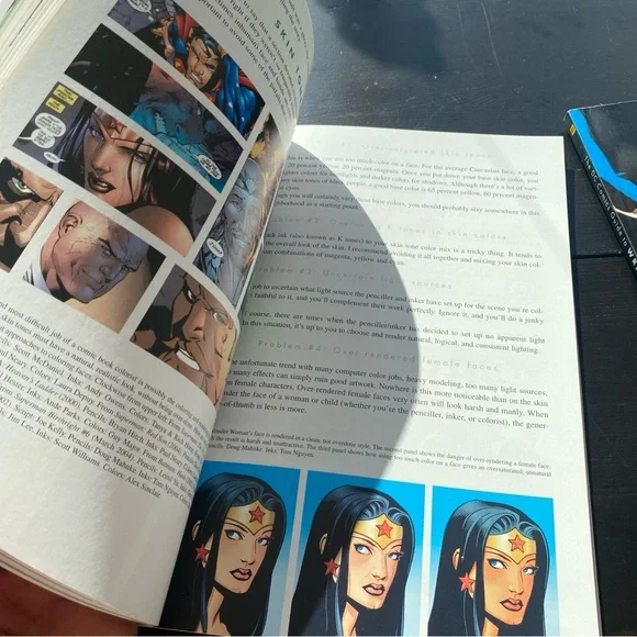 DC Comics 2 Set Guide to Coloring & Lettering Comics Writing Comics. - Picture 8 of 11